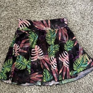 Tropical Print Women's Skirt Beach